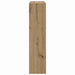 Dulap pentru Încălțăminte Stejar afumat 80 x 21 x 87.5 cm - WALTI WALTI