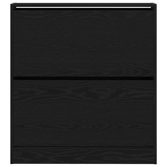 Dulap pentru Încălțăminte cu ușă Stejar negru 80 x 21 x 87.5 cm - WALTI WALTI