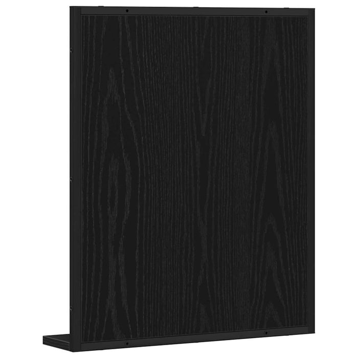 Oglindă pentru baie Stejar negru 50 x 12 x 60 cm Lemn compozit - WALTI WALTI
