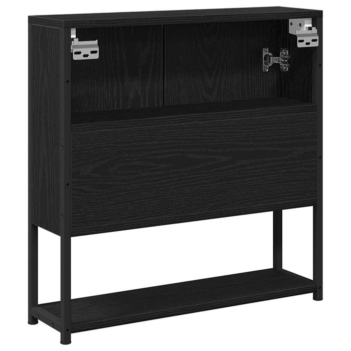 Dulap cu oglindă pentru baie Stejar negru 60 x 16 x 60 cm - WALTI WALTI