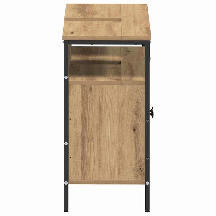 Dulap pentru chiuvetă de baie stejar artizanal 80 x 30 x 60 cm - WALTI WALTI