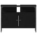 Dulap pentru chiuvetă de baie Stejar negru 80 x 30 x 60 cm - WALTI WALTI