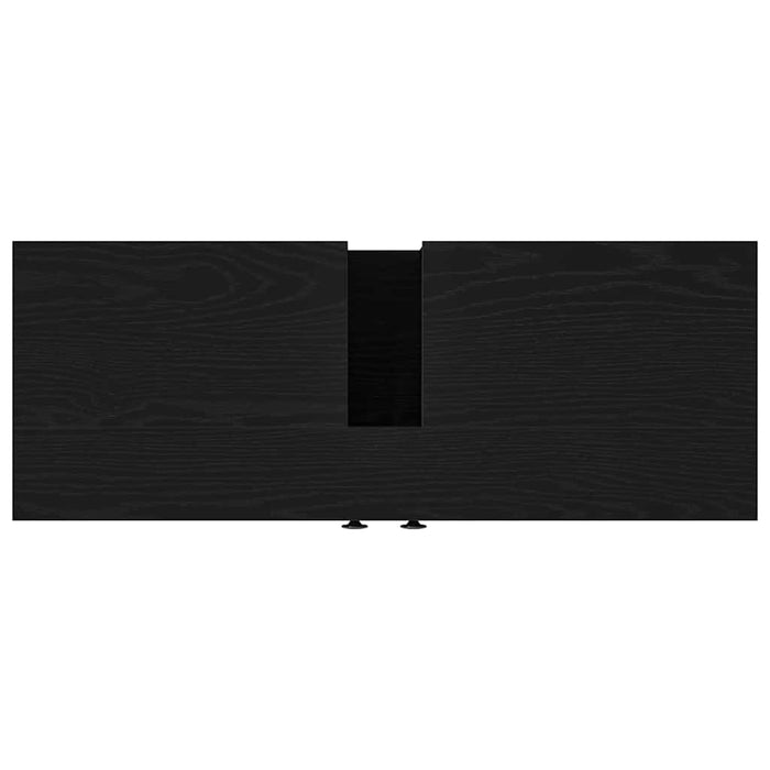 Dulap pentru chiuvetă de baie Stejar negru 80 x 30 x 60 cm - WALTI WALTI