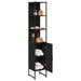 Dulap de Baie Stejar negru 33 x 33 x 185.5 cm Lemn compozit - WALTI WALTI