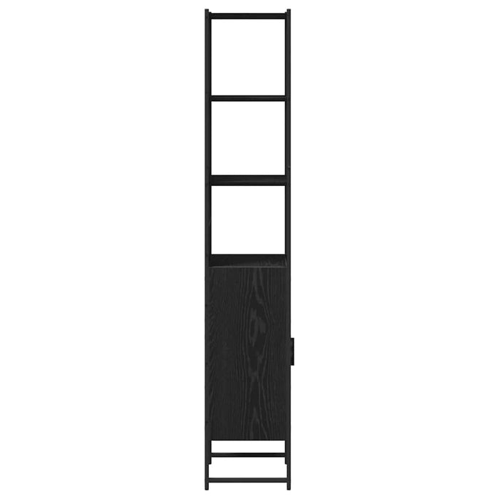 Dulap de Baie Stejar negru 33 x 33 x 185.5 cm Lemn compozit - WALTI WALTI
