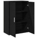 Bufet Stejar Negru 60 x 31 x 84 cm Lemn compozit - WALTI WALTI