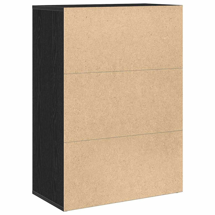 Bufet Stejar Negru 60 x 31 x 84 cm Lemn compozit - WALTI WALTI