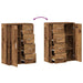 Bufet cu sertar Lemn vechi 60 x 31 x 84 cm Lemn compozit - WALTI WALTI