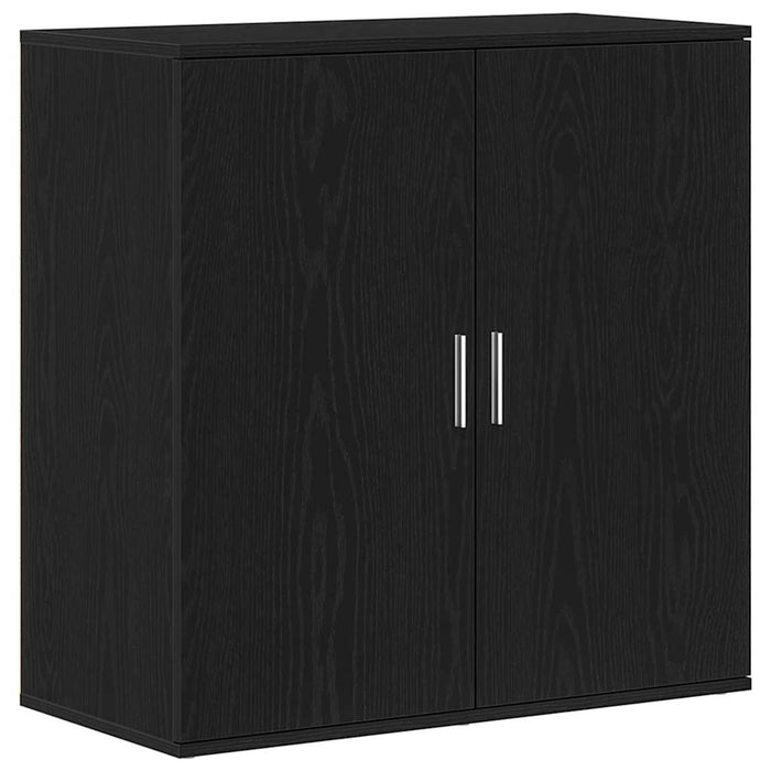 Bufet Stejar Negru 79 x 38 x 80 cm Lemn compozit - WALTI WALTI