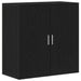 Bufet Stejar Negru 79 x 38 x 80 cm Lemn compozit - WALTI WALTI