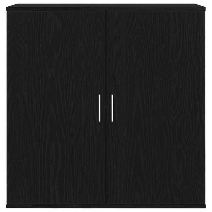 Bufet Stejar Negru 79 x 38 x 80 cm Lemn compozit - WALTI WALTI