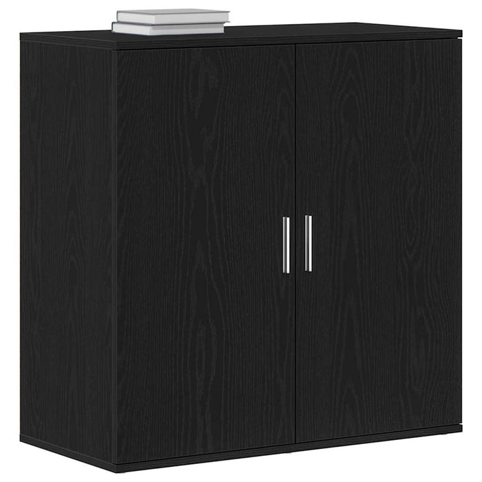 Bufet Stejar Negru 79 x 38 x 80 cm Lemn compozit - WALTI WALTI