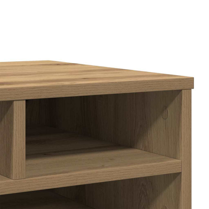 Suport pentru imprimantă Stejar Artizanal 49 x 40 x 22.5 cm - WALTI WALTI