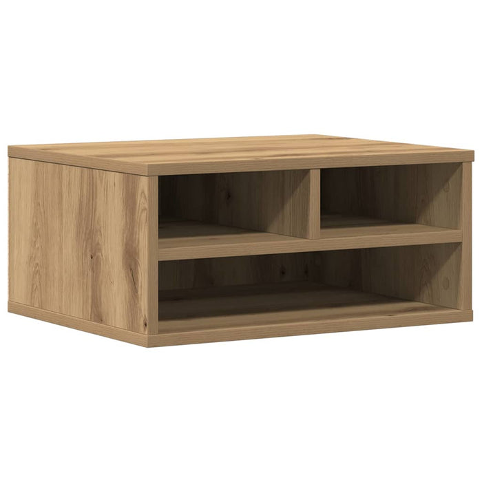 Suport pentru imprimantă Stejar Artizanal 49 x 40 x 22.5 cm - WALTI WALTI