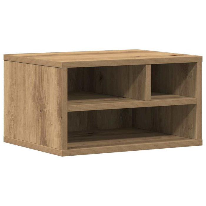 Suport pentru imprimantă Stejar Artizanal 40 x 32 x 22,5 cm - WALTI WALTI