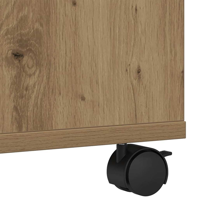 Suport pentru imprimantă Stejar Artizanal 41 x 32 x 33.5 cm - WALTI WALTI