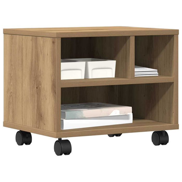 Suport pentru imprimantă Stejar Artizanal 41 x 32 x 33.5 cm - WALTI WALTI