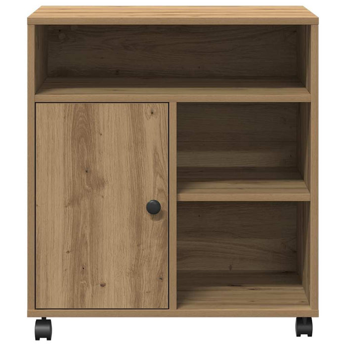 Suport pentru imprimantă stejar artizanal 60 x 50 x 67 cm - WALTI WALTI