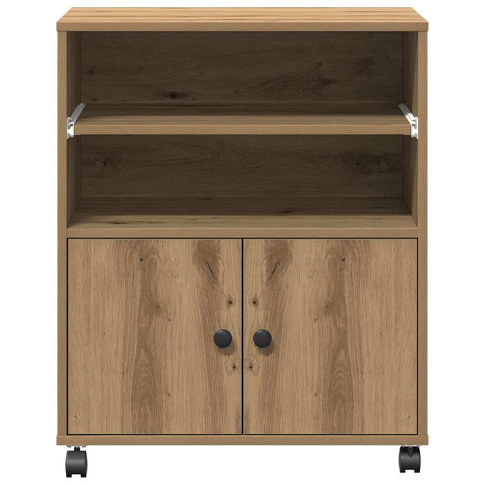 Suport pentru imprimantă Stejar Artizanal 60 x 48 x 74 cm - WALTI WALTI