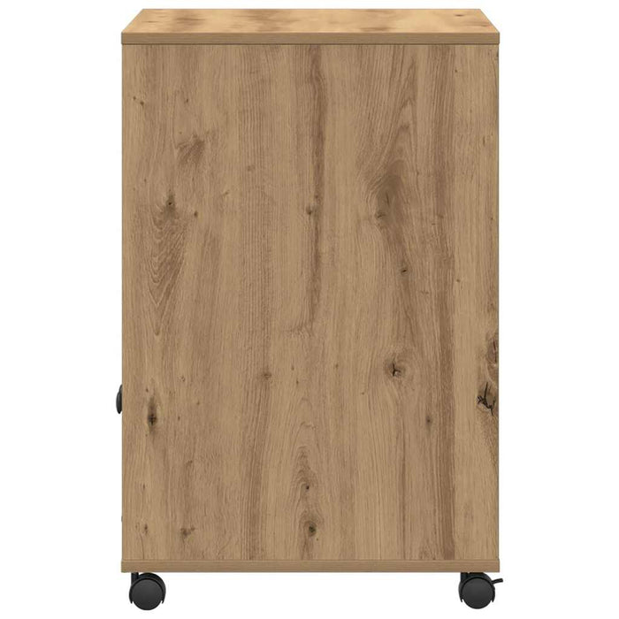 Suport pentru imprimantă Stejar Artizanal 60 x 48 x 74 cm - WALTI WALTI
