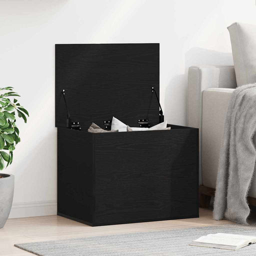 Cutie de depozitare Stejar negru 60 x 42 x 46 cm Lemn compozit - WALTI WALTI