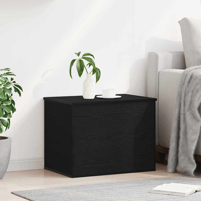 Cutie de depozitare Stejar negru 60 x 42 x 46 cm Lemn compozit - WALTI WALTI