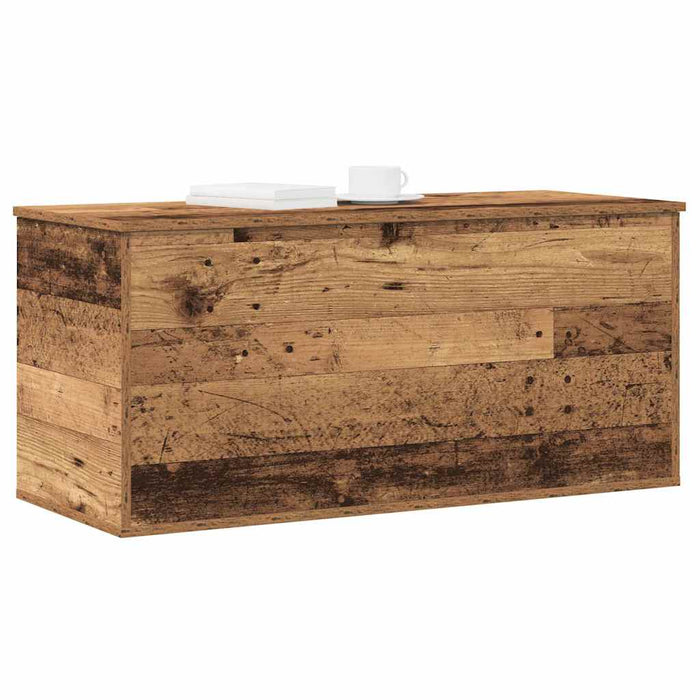 Cutie de depozitare Lemn vechi 100 x 42 x 46 cm Lemn compozit - WALTI WALTI