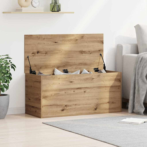 Cutie de depozitare stejar artizanal 100 x 42 x 46 cm - WALTI WALTI