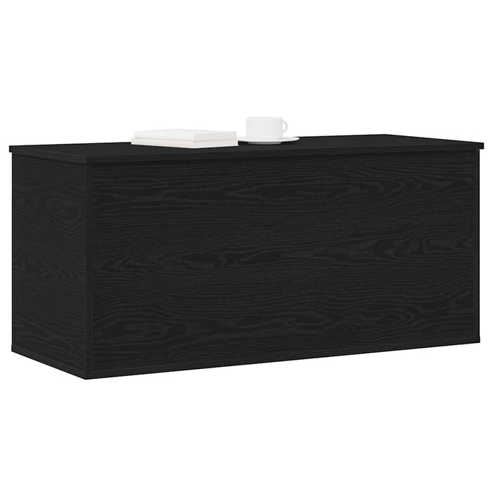 Cutie de depozitare Stejar negru 100 x 42 x 46 cm Lemn compozit - WALTI WALTI
