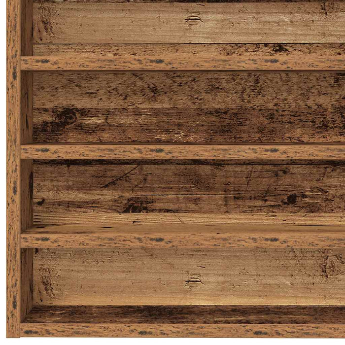 Dulap de Expunere Lemn Vechi 100 x 8,5 x 50 cm Lemn compozit - WALTI WALTI