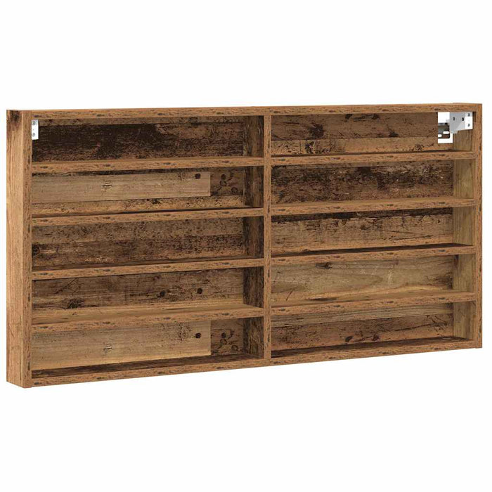 Dulap de Expunere Lemn Vechi 100 x 8,5 x 50 cm Lemn compozit - WALTI WALTI