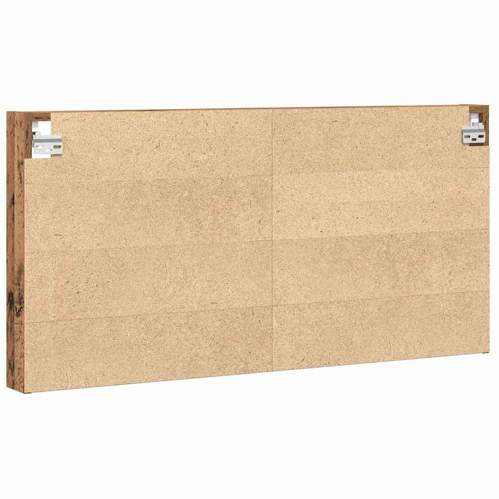 Dulap de Expunere Lemn Vechi 100 x 8,5 x 50 cm Lemn compozit - WALTI WALTI