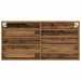 Dulap de Expunere Lemn Vechi 100 x 8,5 x 50 cm Lemn compozit - WALTI WALTI