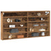 Dulap de Expunere Lemn Vechi 100 x 8,5 x 50 cm Lemn compozit - WALTI WALTI
