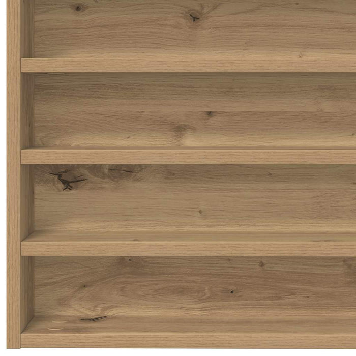 Dulap de Expunere cu raft Stejar Artizanal 100 x 8,5 x 50 cm - WALTI WALTI