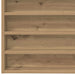 Dulap de Expunere cu raft Stejar Artizanal 100 x 8,5 x 50 cm - WALTI WALTI