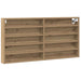 Dulap de Expunere cu raft Stejar Artizanal 100 x 8,5 x 50 cm - WALTI WALTI