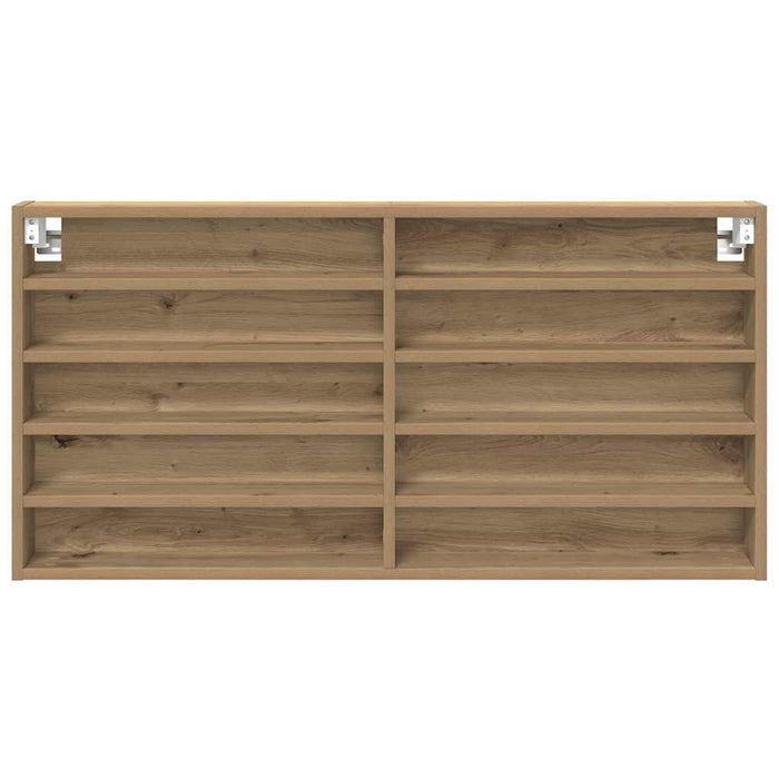 Dulap de Expunere cu raft Stejar Artizanal 100 x 8,5 x 50 cm - WALTI WALTI