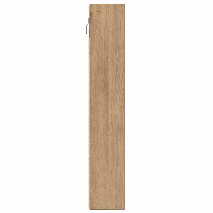 Dulap de Expunere cu raft Stejar Artizanal 100 x 8,5 x 50 cm - WALTI WALTI