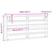 Dulap de Expunere cu raft Stejar Artizanal 100 x 8,5 x 50 cm - WALTI WALTI