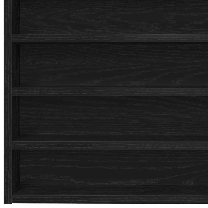 Dulap de Expunere Stejar Negru 100 x 8,5 x 50 cm Lemn compozit - WALTI WALTI