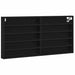 Dulap de Expunere Stejar Negru 100 x 8,5 x 50 cm Lemn compozit - WALTI WALTI