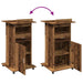 Podium cu sertar Lemn vechi 55 x 55 x 107 cm Lemn compozit - WALTI WALTI