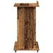 Podium cu sertar Lemn vechi 55 x 55 x 107 cm Lemn compozit - WALTI WALTI