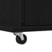 Podium cu sertar Stejar negru 55 x 55 x 107 cm Lemn compozit - WALTI WALTI