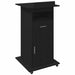 Podium cu sertar Stejar negru 55 x 55 x 107 cm Lemn compozit - WALTI WALTI