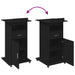Podium cu sertar Stejar negru 55 x 55 x 107 cm Lemn compozit - WALTI WALTI