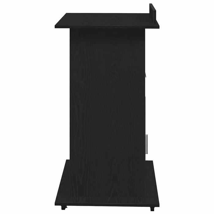 Podium cu sertar Stejar negru 55 x 55 x 107 cm Lemn compozit - WALTI WALTI