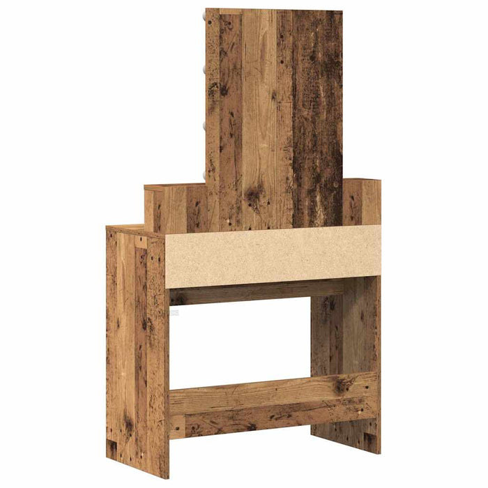 Masă de toaletă Lemn Vechi 80 x 41 x 144.5 cm Lemn compozit - WALTI WALTI