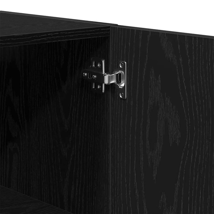 Dulap de perete Stejar Negru 60 x 31,5 x 60 cm Lemn compozit - WALTI WALTI